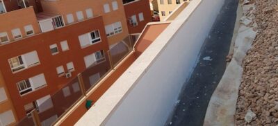 Impermeabilización de los petos de un tejado 3