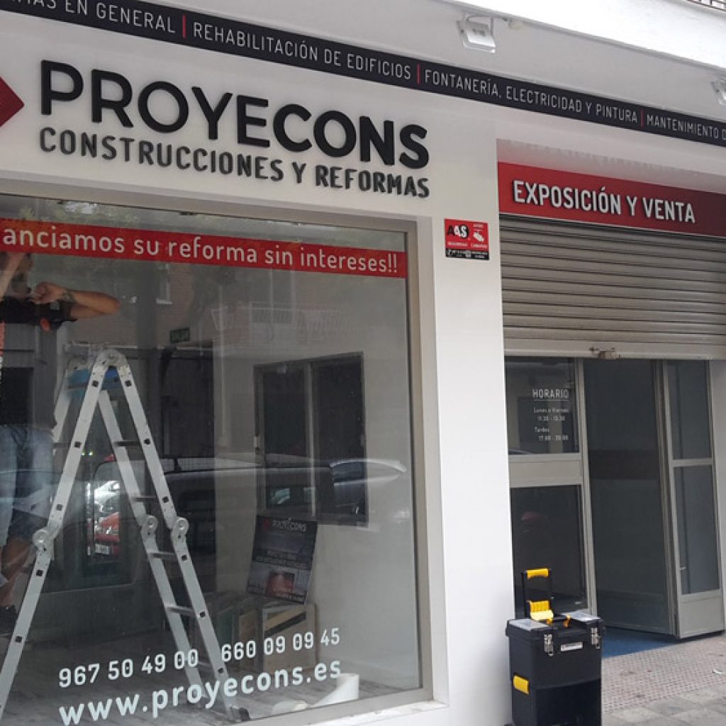 Reforma integral de local en Albacete | Proyecons
