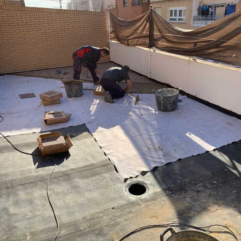 Impermeabilización y rehabilitación de terraza en ático