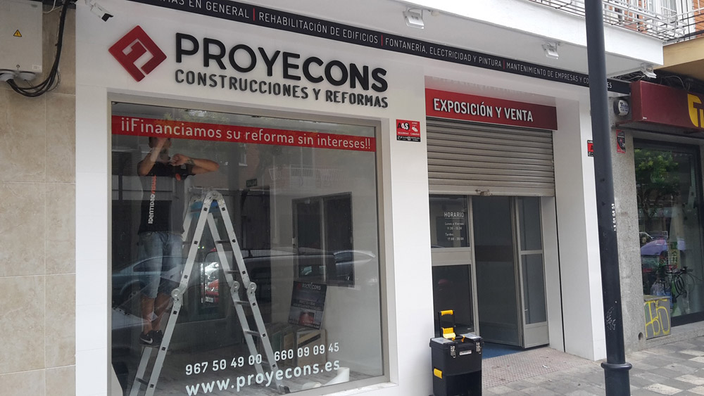 Reforma integral de local en Albacete | Proyecons